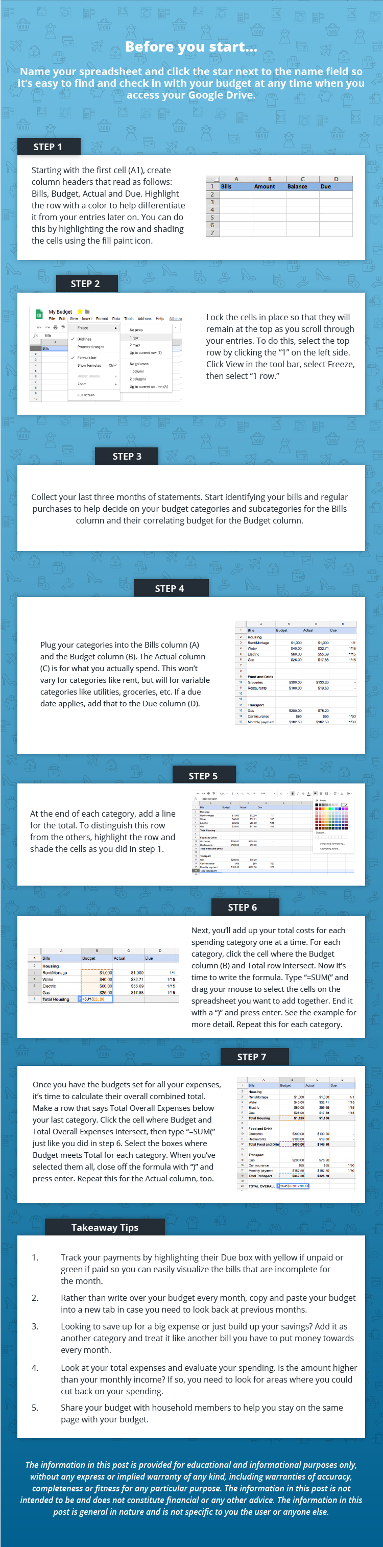 how to create a budget worksheet in google sheets netcredit create a budget worksheet