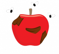 Rotten Apple 25% of food consumed