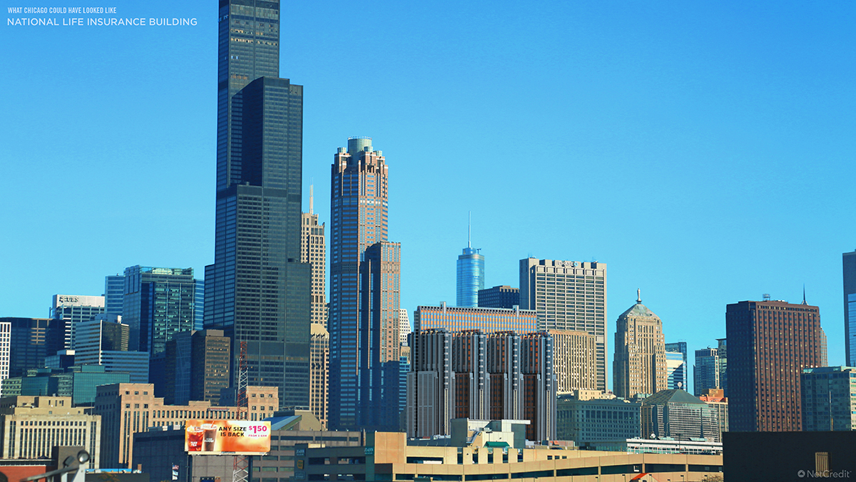 What US Cities Could Have Looked Like Chicago Aerial View