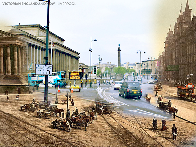 Then and Now Liverpool