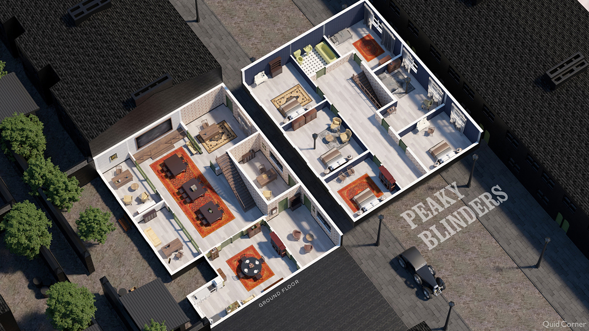 peaky blinders tv show house floor plan