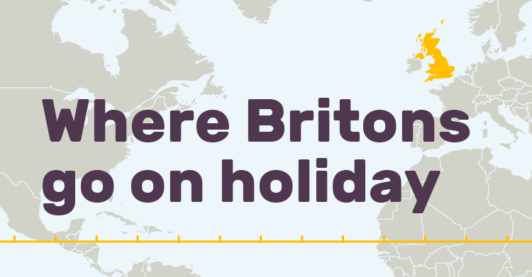 Where Britons Go on Holiday