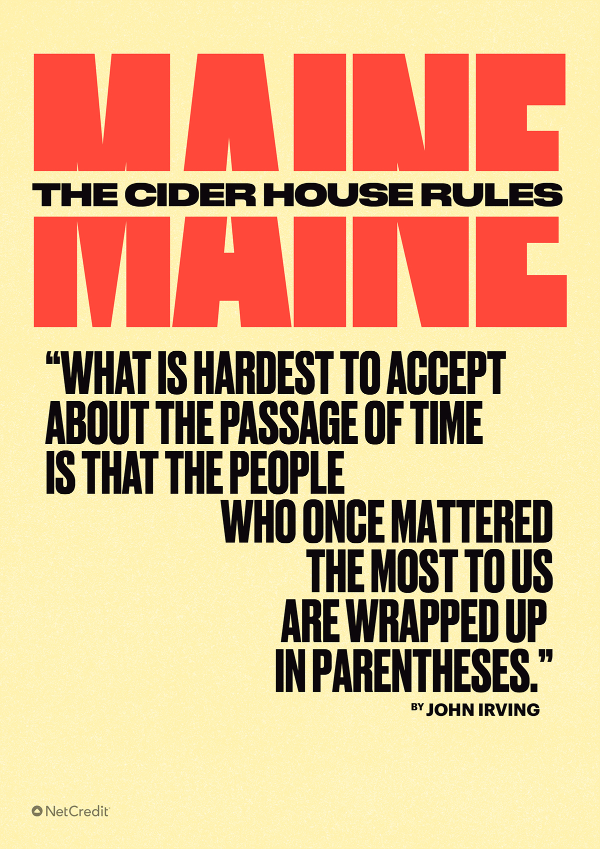 Cider House Rules Maine